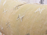 Cactus Silk Moroccan Sabra Lumbar Throw, Khaki Green - Rectangle 20"x40" (CTS-L138)