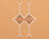Cactus Silk Moroccan Sabra Pillow Throw, Mustard Yellow - Square 20"x20" (CTS-P102)