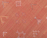 Cactus Silk Moroccan Sabra Runner - Burnt Orange 2'10"x9'08"ft  (UNS-XL029)