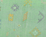 Cactus Silk Moroccan Sabra Area Rug - Pear Green 5'01"x7'11"ft  (RNS-M039)
