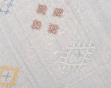 Cactus Silk Moroccan Sabra Runner - Washed Gray 3'01"x8'02"ft  (UNS-M017)