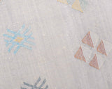 Cactus Silk Moroccan Sabra Runner - Light Gray 2'11"x8'03"ft  (UNS-M033)