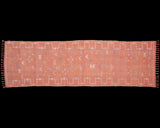 Cactus Silk Moroccan Sabra Runner - Burnt Orange 2'11"x10'02"ft  (UNS-XL031)